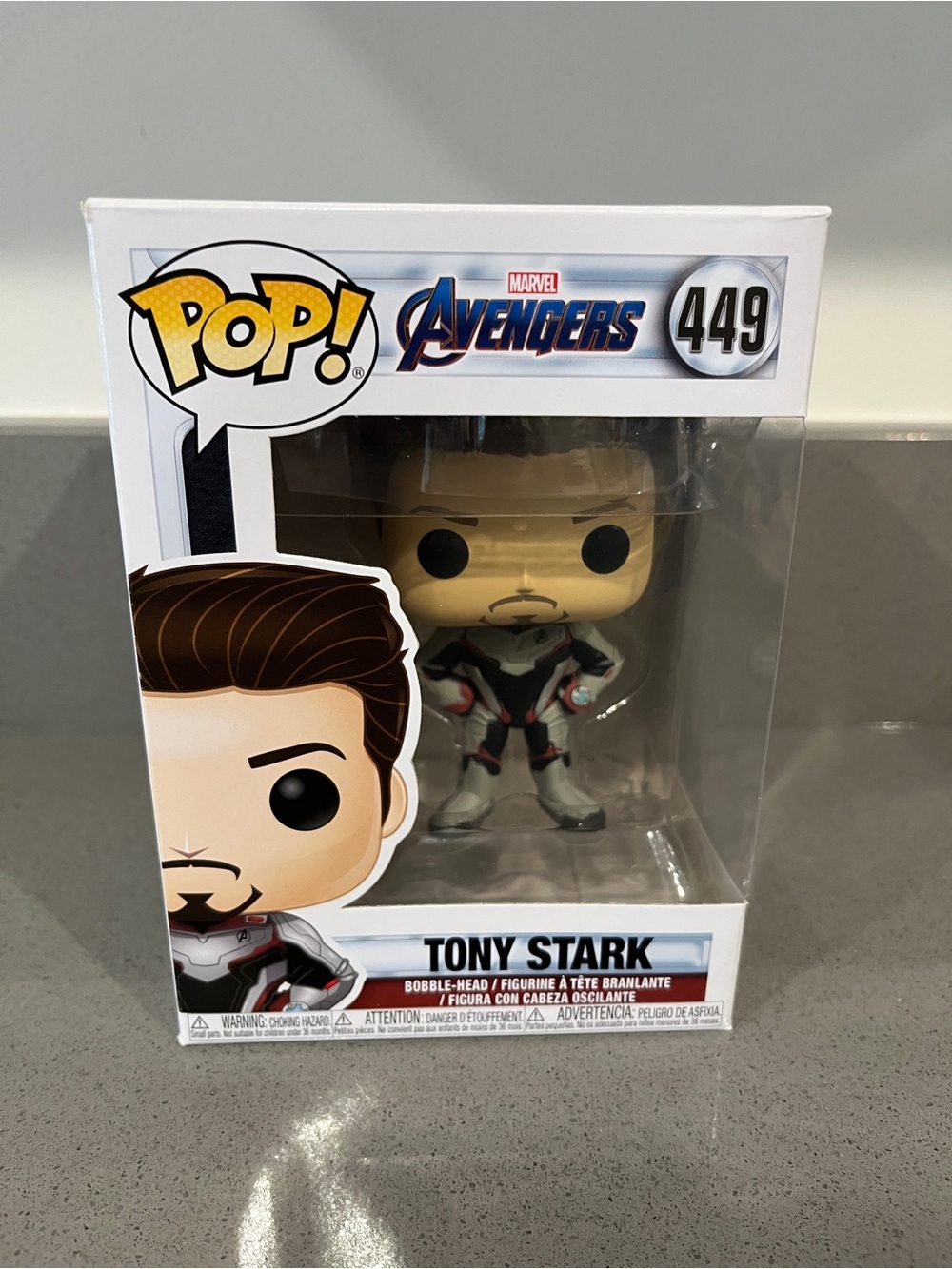 Tony Stark Avengers Endgame Funko Pop #449